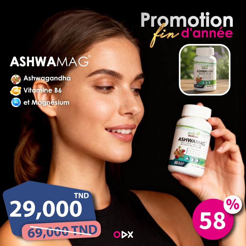Magnésium et vitamine B6 - Ashwagandha